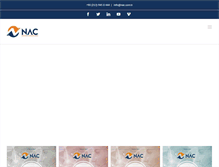 Tablet Screenshot of nac.com.tr